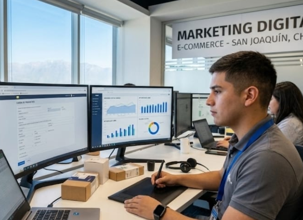 Asistente de Marketing Digital Especializado en Canales de E-commerce y Marketplaces