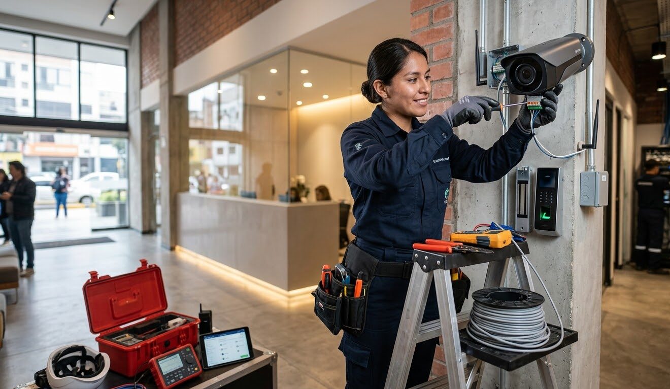 Especialista Técnico en Seguridad Electrónica y Sistemas de Alarma