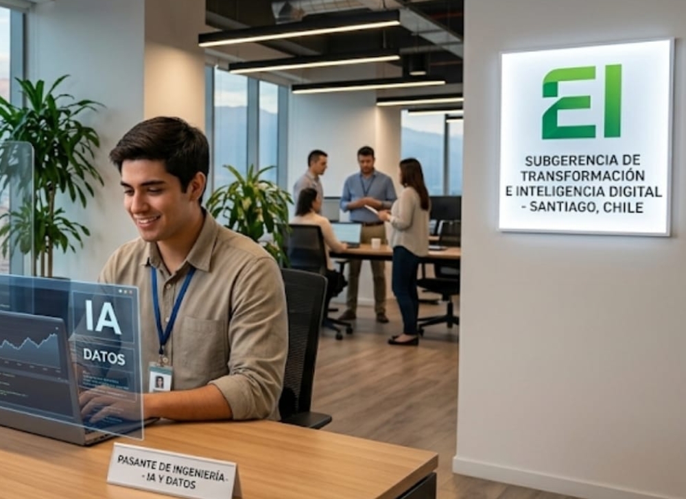 Pasante de Ingeniería para Transformación Digital y Aplicaciones de Inteligencia Artificial